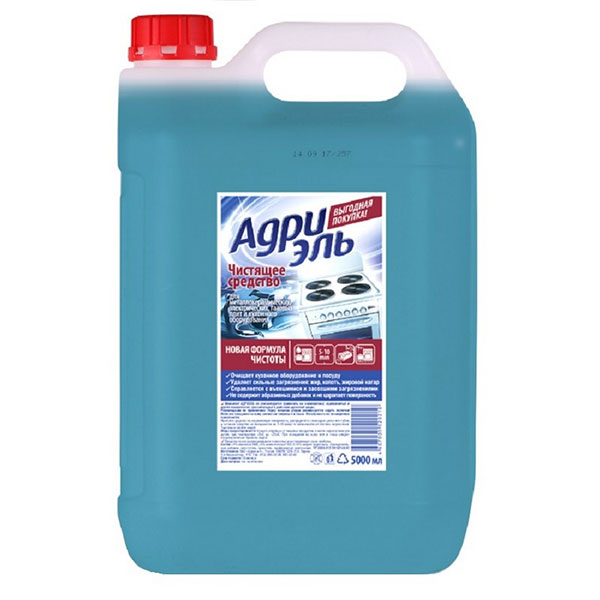 Средство чистящее для плит, духовок, грилей, Адриэль, 5000 мл, Россия