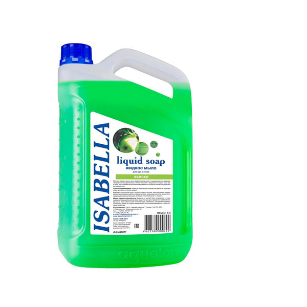 Жидкое мыло, Изабелла, 5000 мл, отдушка фруктовая, Россия