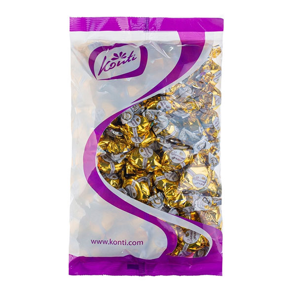 Конфеты шоколадные, Конти, "Золотая лилия", вес 1000 г, упаковка мягкая упаковка, Россия