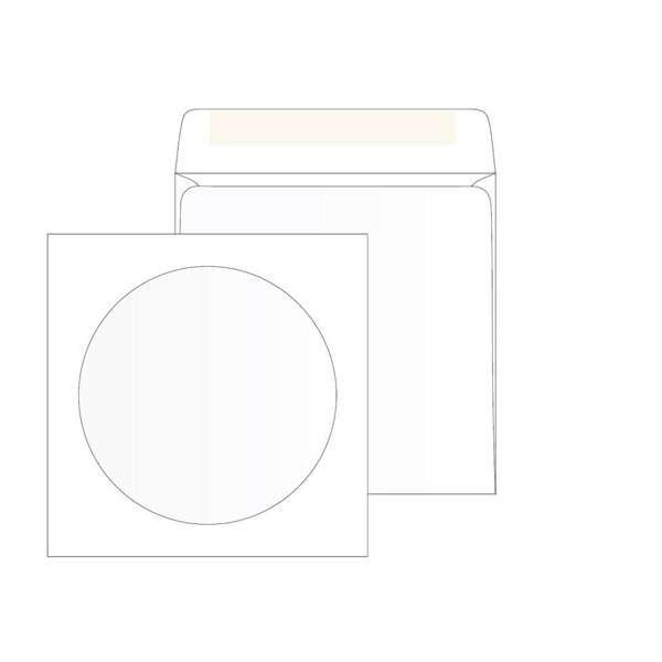 Карман для CD диска PACKPOST, в упаковке 25 шт., декстрин, Россия