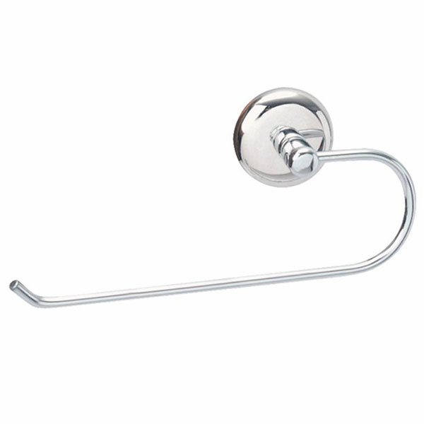 Держатель для бытовых полотенец подвесной, металл, ширина 27 см, без крышки, Турция