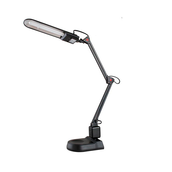 Светильник настольный люминесцентный Camelion, цвет черный, 11 Вт, Китай, KD-017A