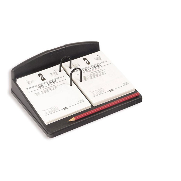 Подставка для перекидного календаря Uniplast, пластик, цвет черный, Беларусь