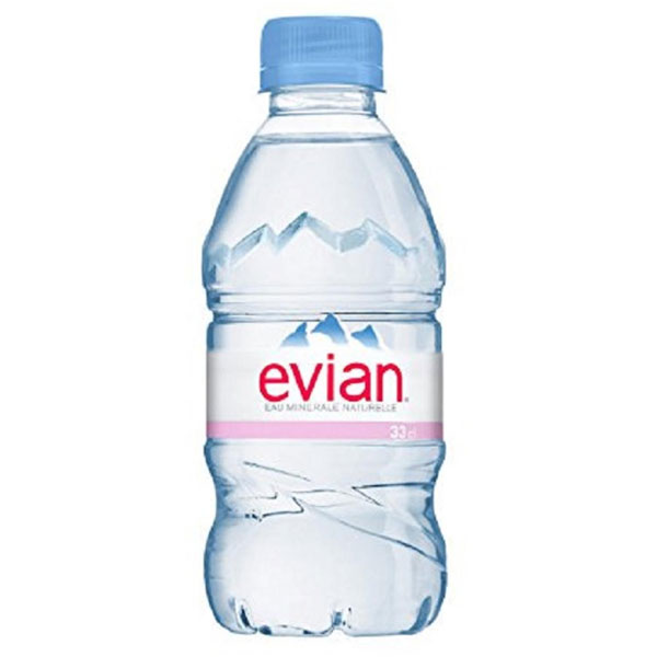 Вода негазир. минеральная, Evian,  0,33л, ПЭТ