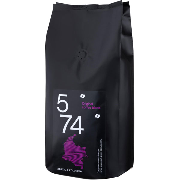 Кофе в зернах 5/74 Original coffee blend 100% арабика 1 кг