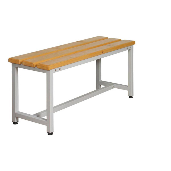 Скамья СК-1-1000, 1000*350*480 мм, металл, натуральное дерево