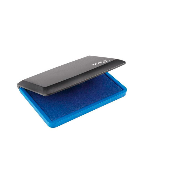 Подушка штемпельная настольная Colop, "Micro 2", 110x70 мм, цвет синий, корпус пластик, Чехия