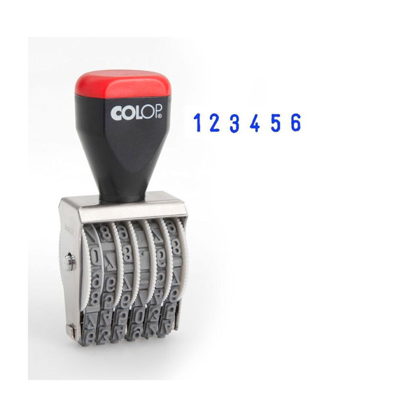 Нумератор Colop, 05006, 6-разрядный, размер шрифта 5 мм, Чешская Республика