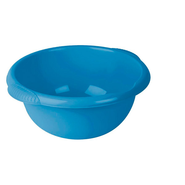 Таз 10 л, круглый, пластик, М-пластика, цвет ассорти, Россия