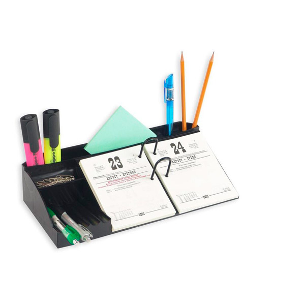 Подставка для перекидного календаря Uniplast, пластик, цвет черный, Беларусь