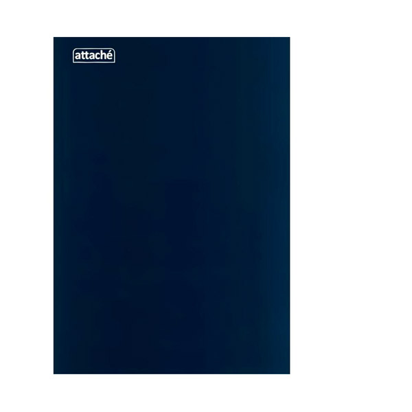 Книга учета  96 листов, A4, вертикальная, клетка, блок офсет, обложка бумвинил, Attache