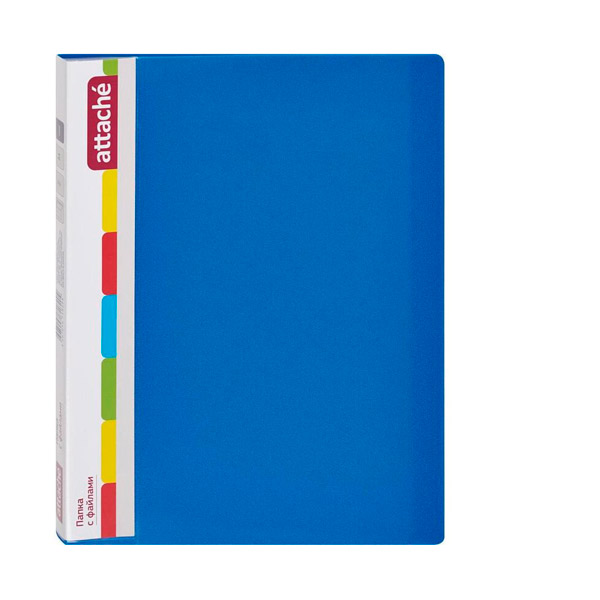 Демо-папка страниц 30, Attache, цвет синий, Россия