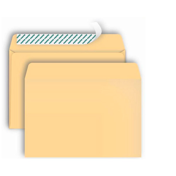 Конверт C4,  250 шт., 229*324 мм, стрип, внутренняя запечатка, без окна, Bong, "Postfix", Россия