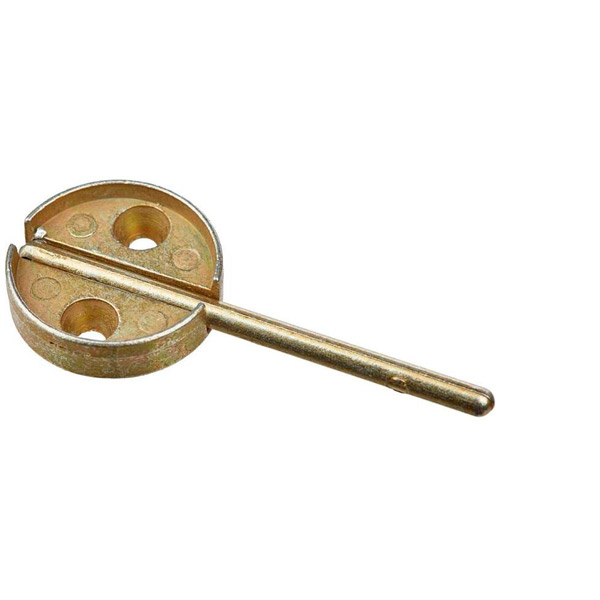 Опечатывающее устройство плашка, с флашком, дюраль, диаметр 29 мм, Россия