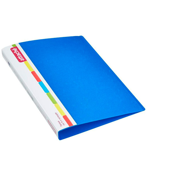 Папка 4 кольца A4, ширина корешка 32 мм, цвет синий, Attache, Россия