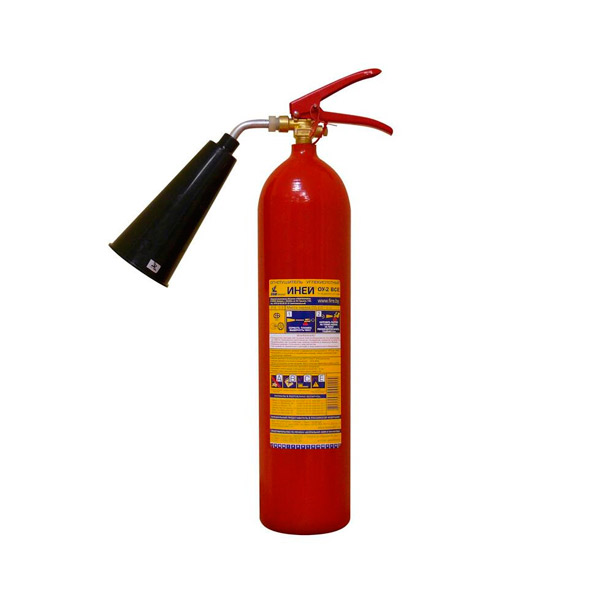 Огнетушитель углекислотный, ПОЖТЕХНИКА, ОУ-2 Иней BCE, Беларусь
