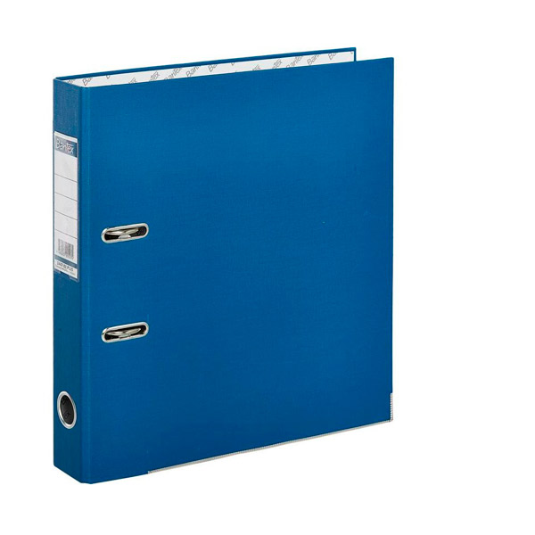 Регистратор A4, ширина корешка 50 мм, цвет синий, Bantex, "ECONOMY PLUS", пластик, Россия