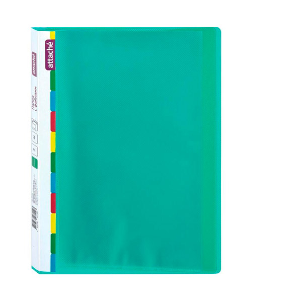 Демо-папка страниц 20, Attache, "Diagonal", цвет зеленый, Россия