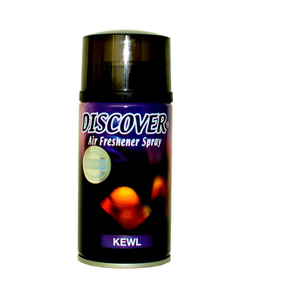 Картридж аэрозольный для автоматического освежителя DISCOVER, Discover, "Kewl", аром. фруктовая, 320 мл