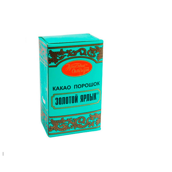Какао Красный октябрь, "Золотой ярлык", 100 г, Россия