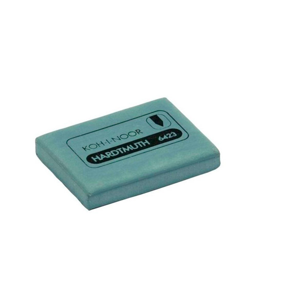 Ластик-клячка художественный Koh-I-Noor, "6423", натуральный каучук, супермягкий, 47*36*10 мм, прямоугольный, синий, Чешская Республика