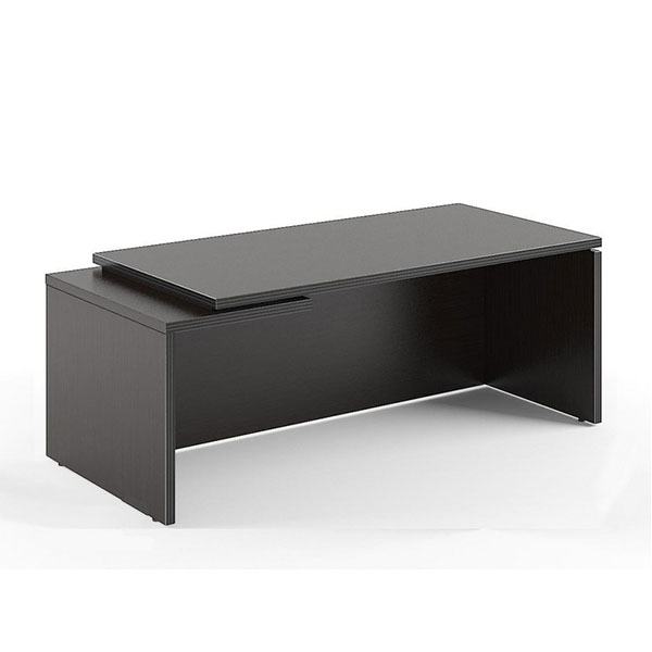 TORR Стол руководителя письменный левый, прямой, TСT189, венге магия