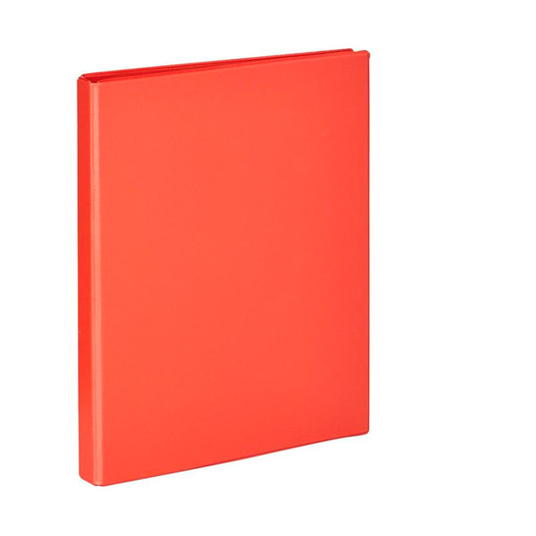 Папка 4 кольца A4, ширина корешка 25 мм, цвет красный, Bantex