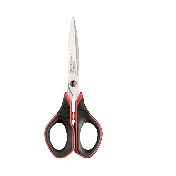 Ножницы Maped, "Soft Gel", 170 мм, симметричные ручки, Китай