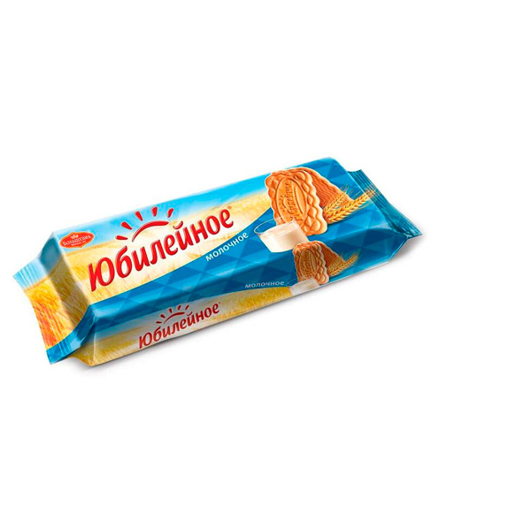 Печенье Юбилейное, песочное, вес  112 г, Россия