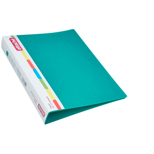 Папка 2 кольца A4, ширина корешка 42 мм, цвет зеленый, Attache, Россия