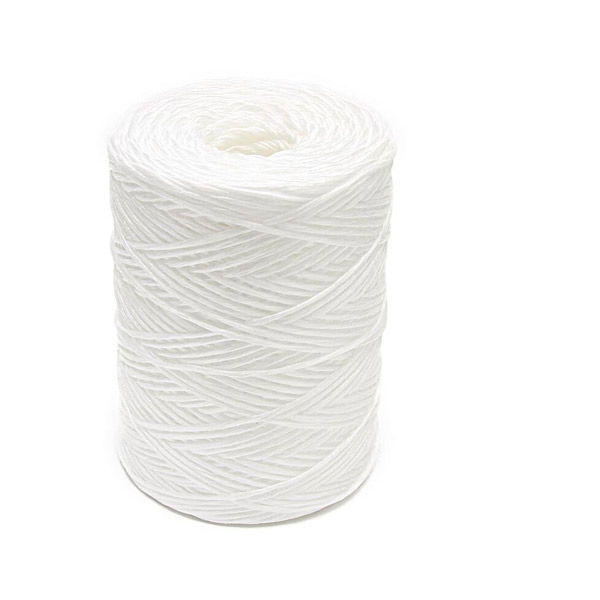 Шпагат полипропиленовый, крученый, 1000 текс, длина  500 м, 0,5 кг, цвет белый, Россия
