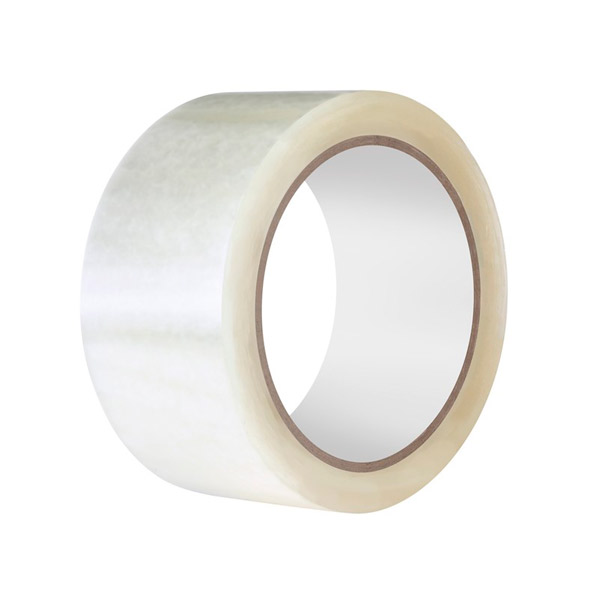 Клейкая лента упаковочная 48 мм*150 м, плотность 45 мкм, цвет прозрачный, Россия
