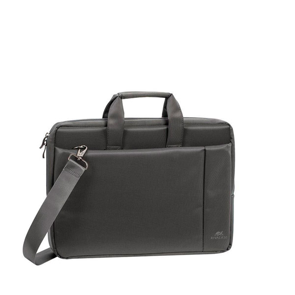 Сумка для документов и ноутбука RivaCase, 8231, 39,5*29,5*7 см, полиэстер, цвет серый, Китай