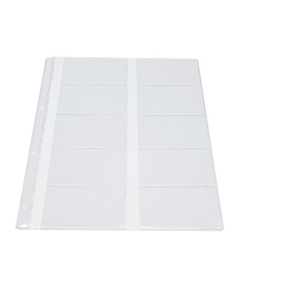 Запасной карман для визитниц A4, на 20 визиток, Россия