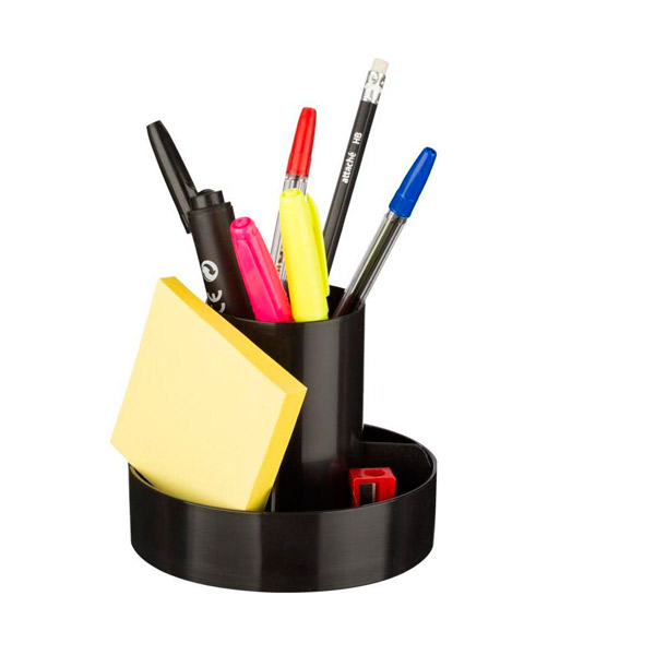 Набор настольный Attache, "Оптима", 10 предметов, цвет черный, Россия