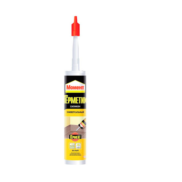 Герметик силиконовый, Henkel Момент, "Универсальный", 280 мл, Бельгия