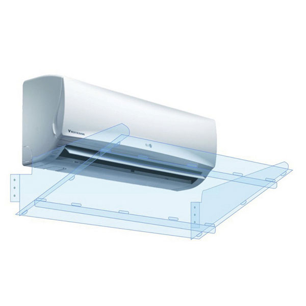 Экран для кондиционера настенный, NoName, "Эконом", 795*369*201 мм, Россия