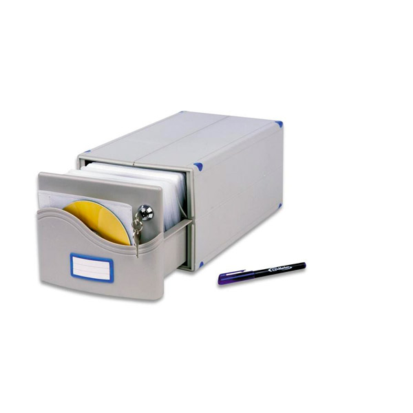 Бокс для CD/DVD дисков ProfiOffice, МВ-200 SL, 200 дисков, Тайвань