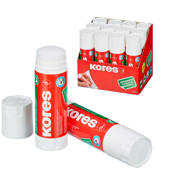 Клей-карандаш 40 г, Kores, Чешская Республика