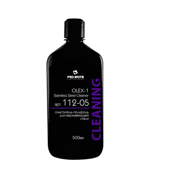 Средство очиститель-полироль для нержавеющей стали, Pro-Brite, "Olex-1", 500 мл