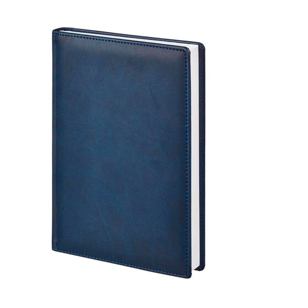 Ежедневник недатированный A5, синий, Attache, "ВИВА", искусственная кожа, 176 листов, Россия