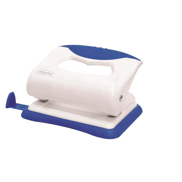 Дырокол Attache, "MASTER", 16 листов, корпус металл/пластик, синий