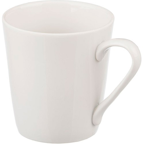 Кружка Добруш, "Классик", 300 мл, фарфор, цвет белый, Беларусь