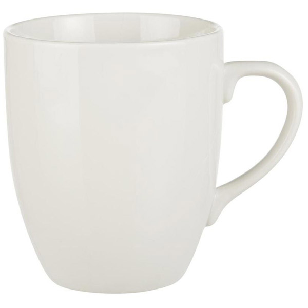 Кружка Добруш, 300 мл, фарфор, цвет белый, Беларусь