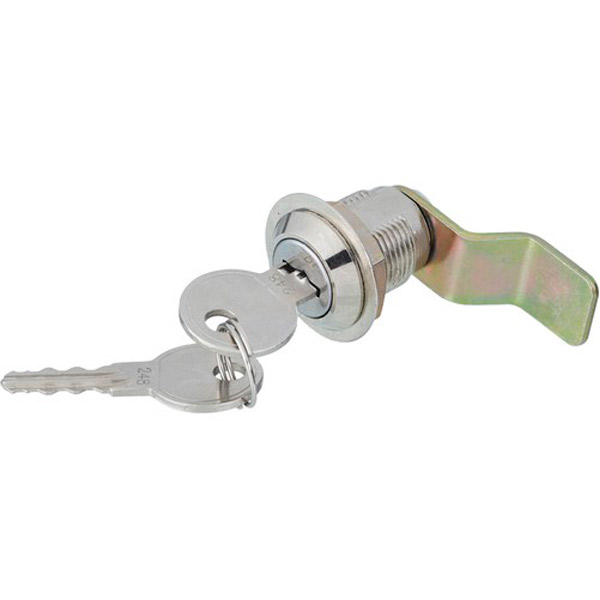 Замок Почтовый, "EU", в комплекте: 2 ключа, цвет серебристый, Китай