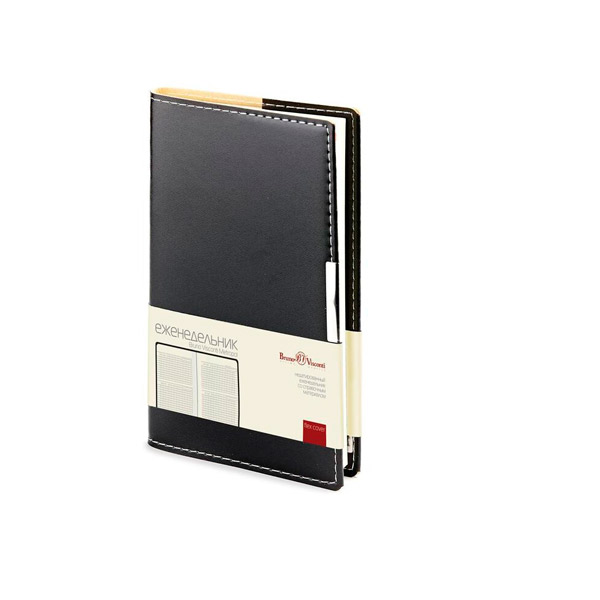 Еженедельник недатированный Bruno Visconti, "Metropol", 102*177 мм, A6, 80 листов, Китай