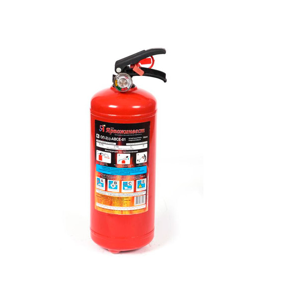 Огнетушитель порошковый, ЯРПОЖИНВЕСТ, ОП-2(з) ABCE, Россия