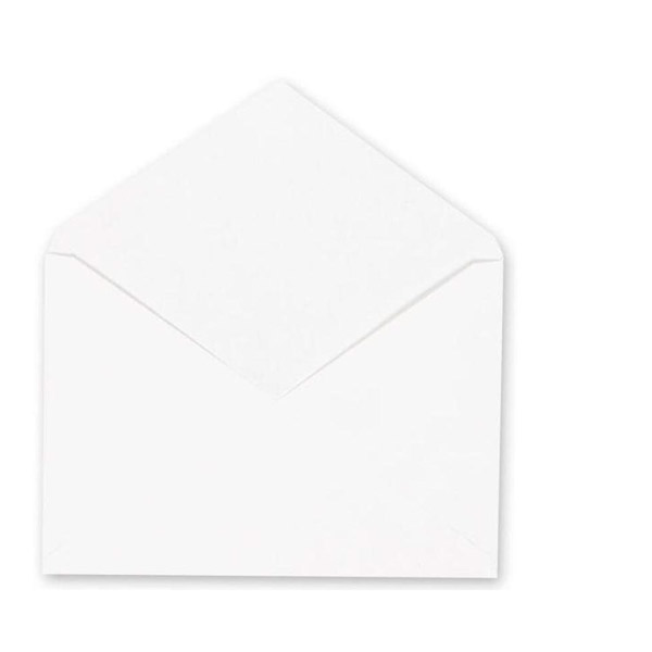 Конверт C6, 1000 шт., 114*162 мм, декстрин, цвет белый, без окна, Ряжск, Россия