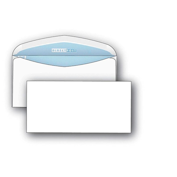 Конверт C65, 1000 шт., 114*229 мм, декстрин, внутренняя запечатка, цвет белый, без окна, DirectPost, Россия