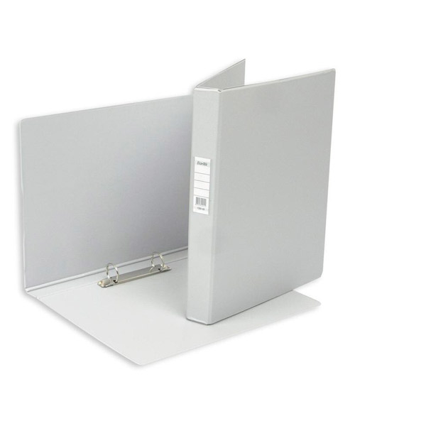 Папка 2 кольца A4, ширина корешка 35 мм, цвет серый, Bantex, Россия